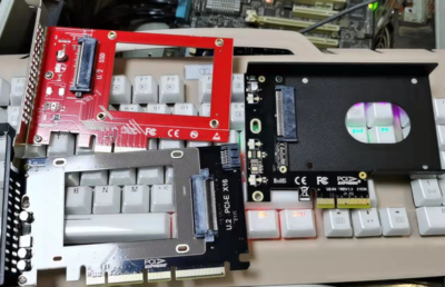 華碩Z10PA-U8主板安裝U.2 Intel P4510 2T后卡BIOS界面 轉(zhuǎn)接卡與轉(zhuǎn)接線問題深度解析與解決方案